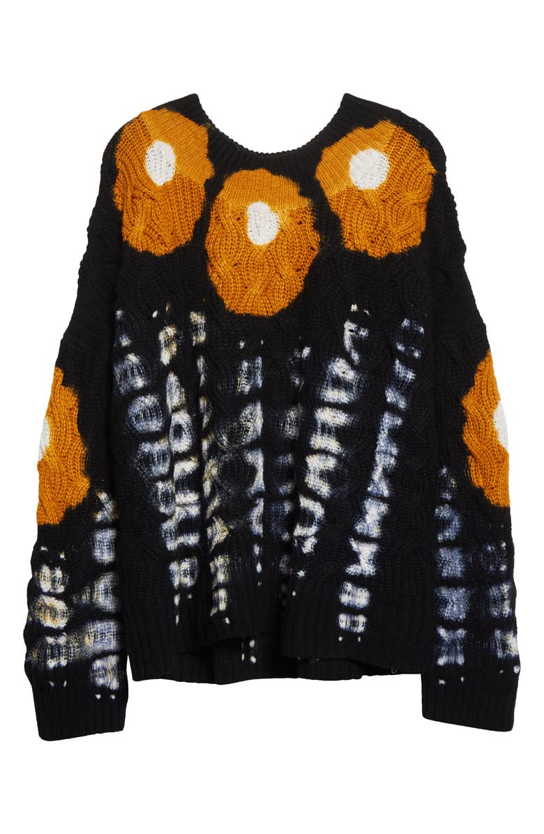 Altuzarra Lagune Cashmere Cable Knit Sweater, Alternate, color, 