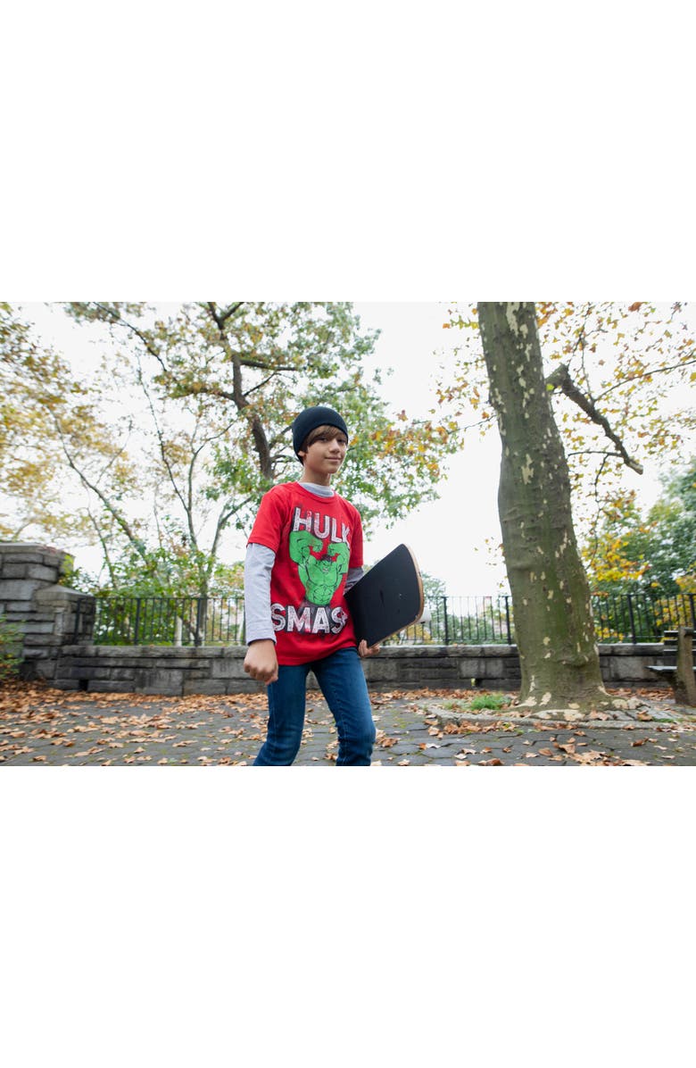 Marvel 2-Pack T-Shirts, Alternate, color, Avengers The Hulk Multicolor