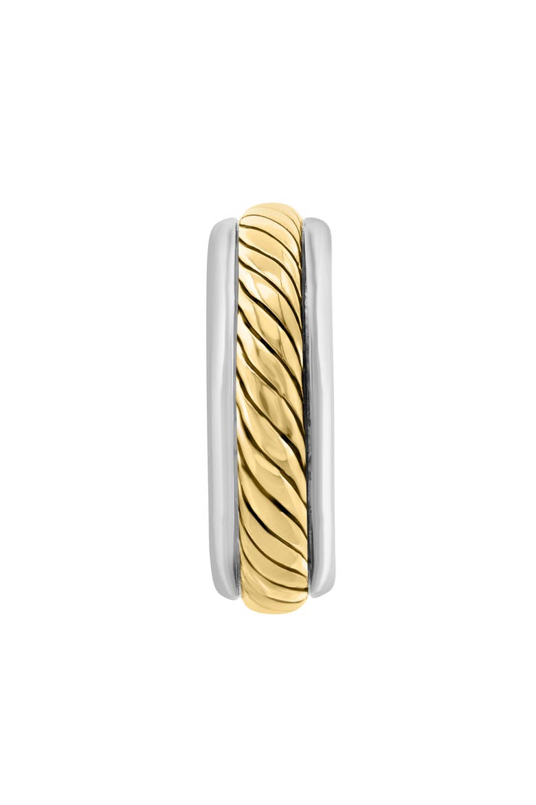 Men's Sterling Silver Ring, Alternate, color, YELLOW