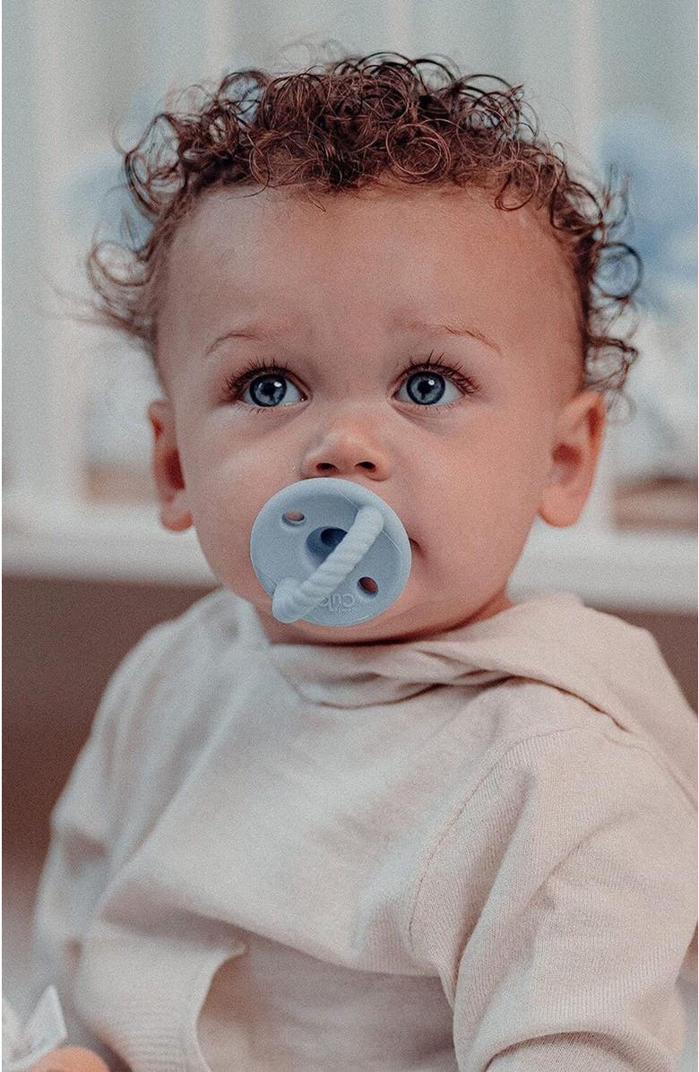 Comfy Cubs Pacifiers, 4 Pack - Flat,  0 to 18 Months, Alternate, color, Blue