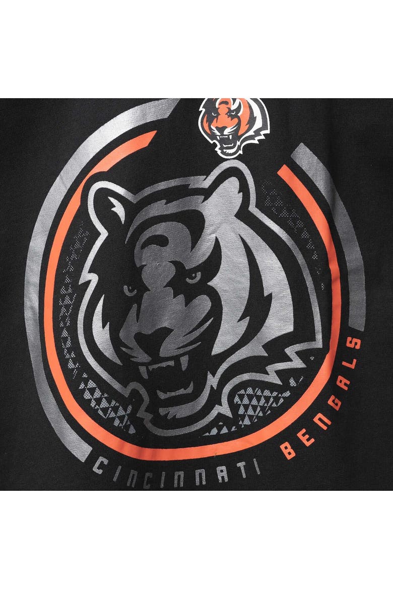 Men's Fanatics Branded Black Cincinnati Bengals Big & Tall Color Pop T-Shirt, Alternate, color, Black
