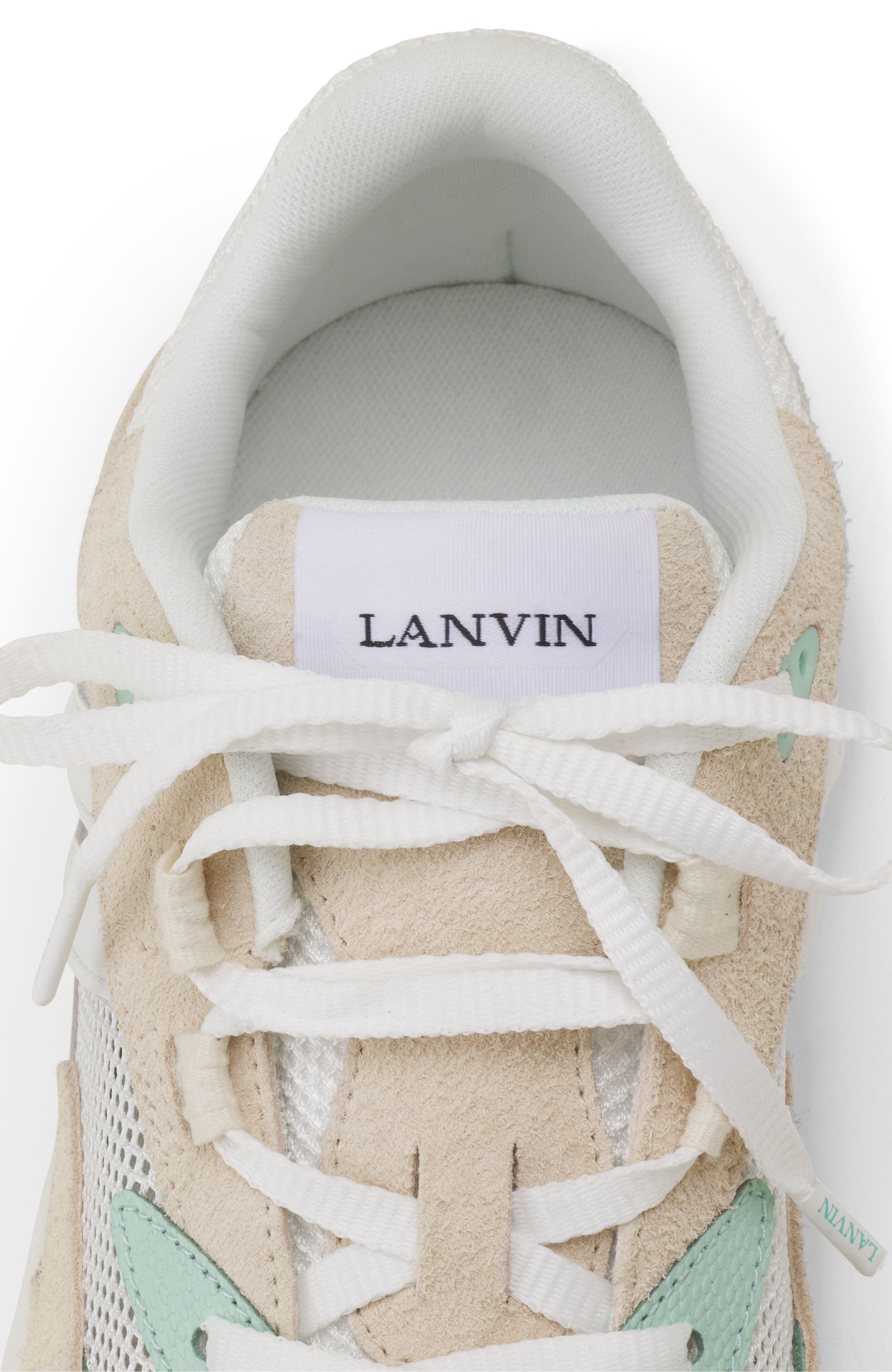 Lanvin Jla Transparent Sneakers, Alternate, color, White/Transparent