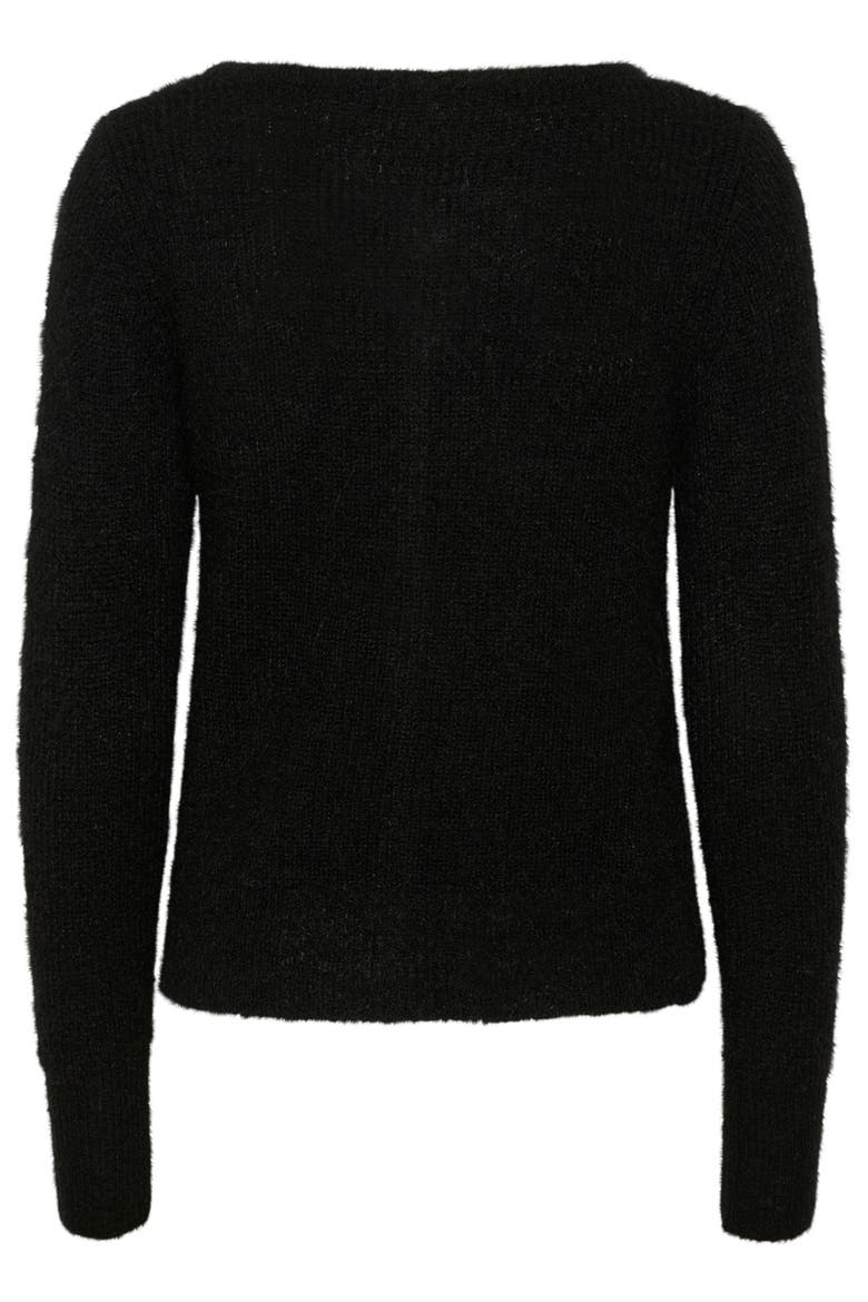 Sltuesday Slim Fit Button Cardigan, Alternate, color, Black