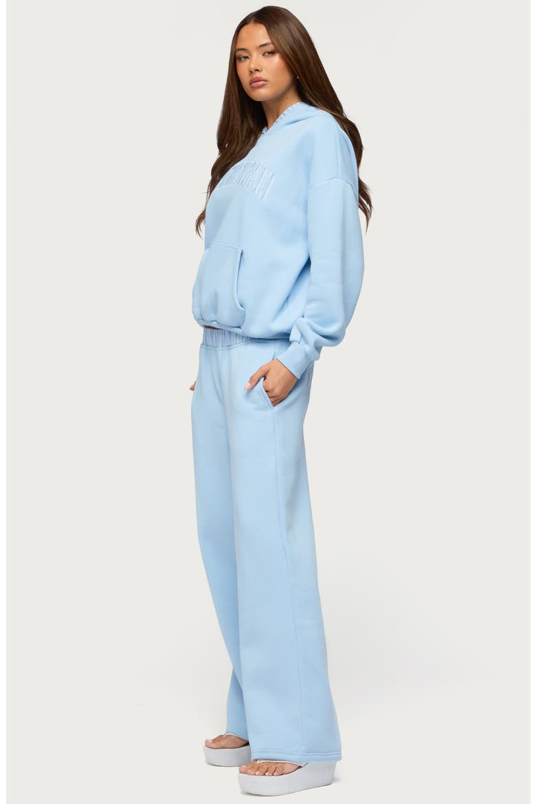 Core Stripe Waist Low Rise Sweatpants, Alternate, color, BLUE
