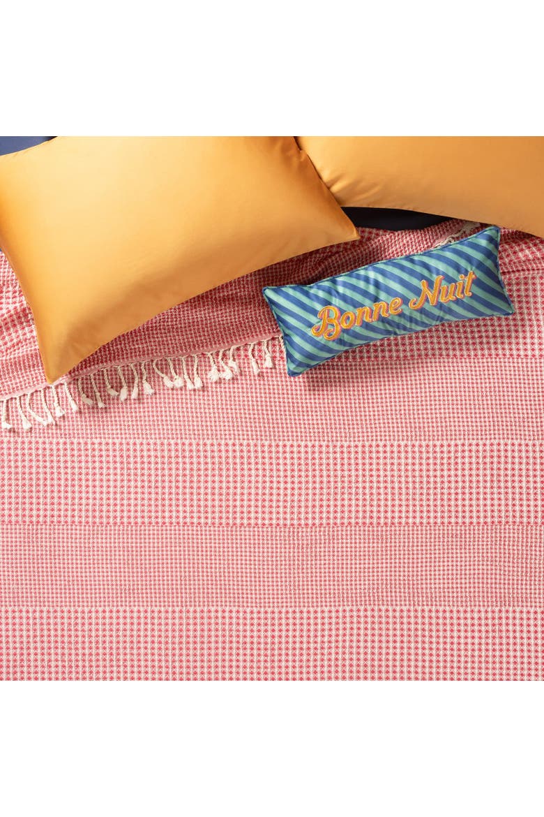 Baklan Piece Dyed King Size Tencel Cotton Artisan Design, Alternate, color, Yellow