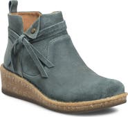 Børn Vaughn Distressed Suede Bootie