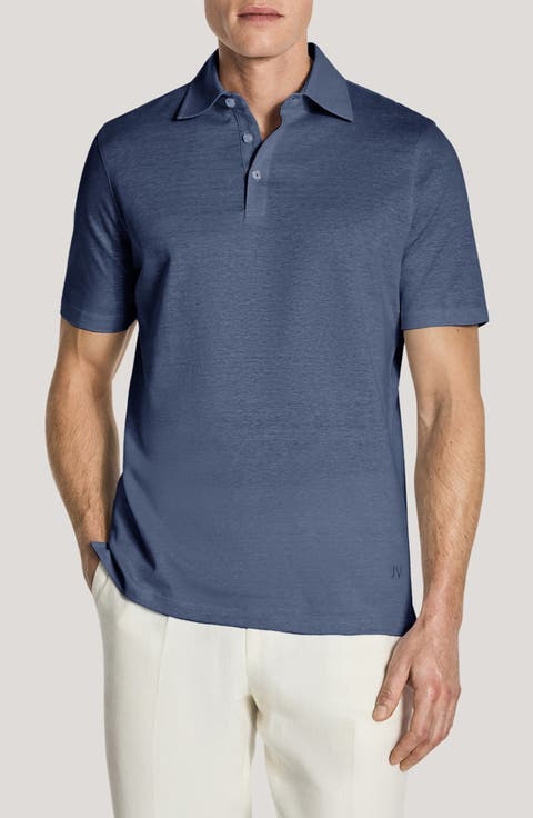 Davis Cotton Blend Piqué Polo