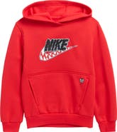 Nike Kids' Club Sportswear Graphic Fleece Hoodie