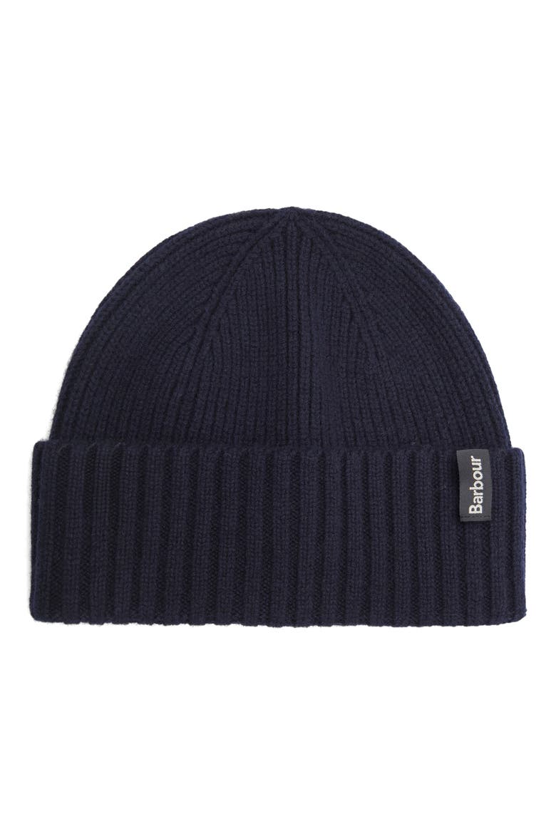 Danforth Wool & Cashmere Beanie, Main, color, NAVY