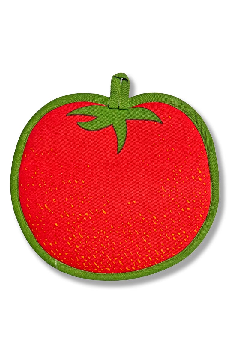 The Neighborgoods Tomato Potholder, Alternate, color, 