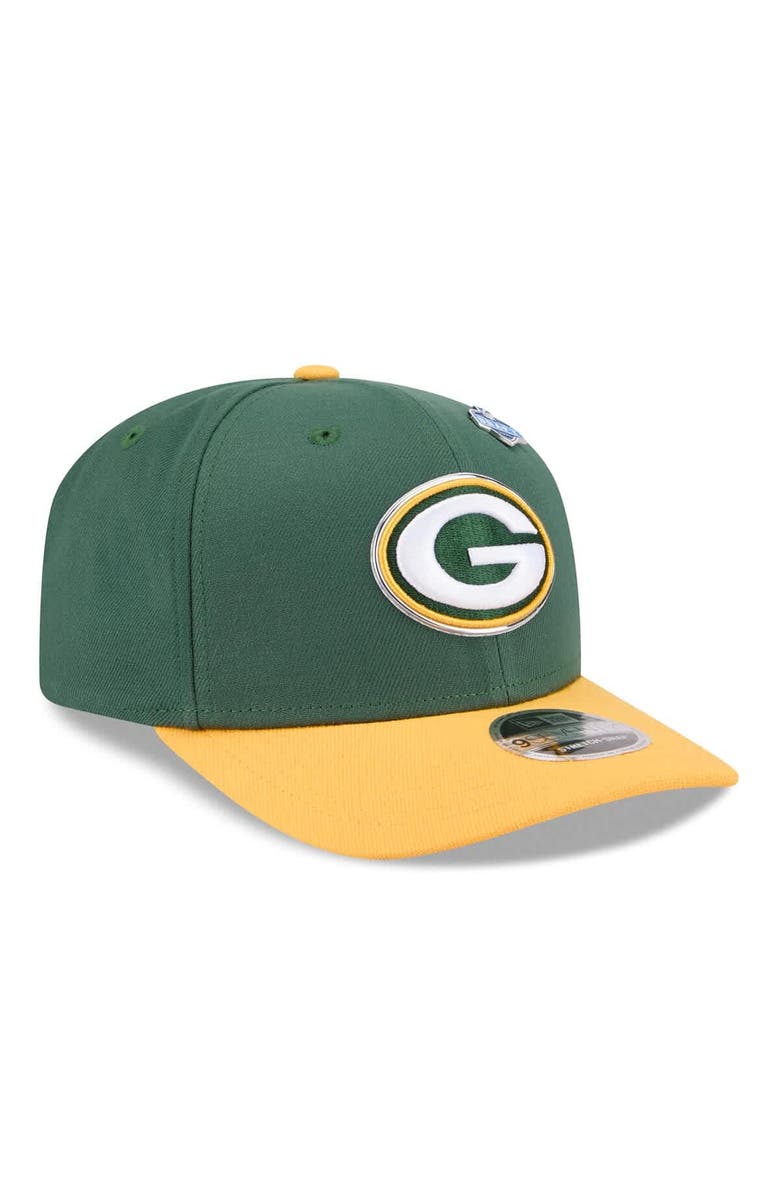 New Era Men's New Era  Green/Gold Green Bay Packers 2026 NFL Draft 9SEVENTY Adjustable Hat, Alternate, color, Green