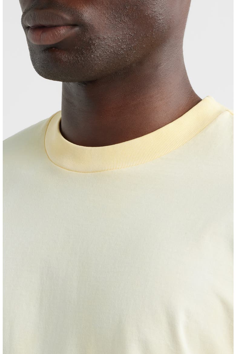 Core Oversize Long Sleeve T-Shirt, Alternate, color, SUN FADED BUTTER