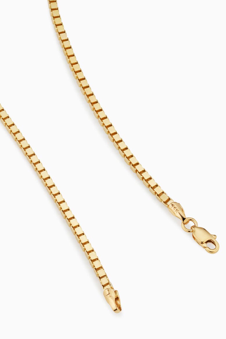 14K Gold Bodega Box Bracelet, Alternate, color, Yellow Gold