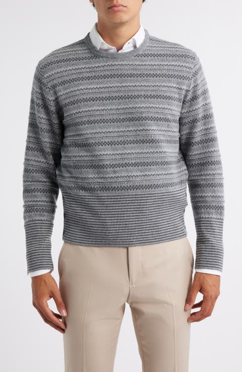 Fair Isle Float Jacquard Cashmere Sweater