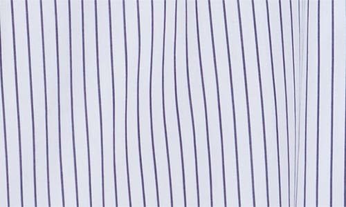 Shop Sporty And Rich Sporty & Rich Src Stripe Oversize Cotton Poplin Button-up Shirt In Medium Blue