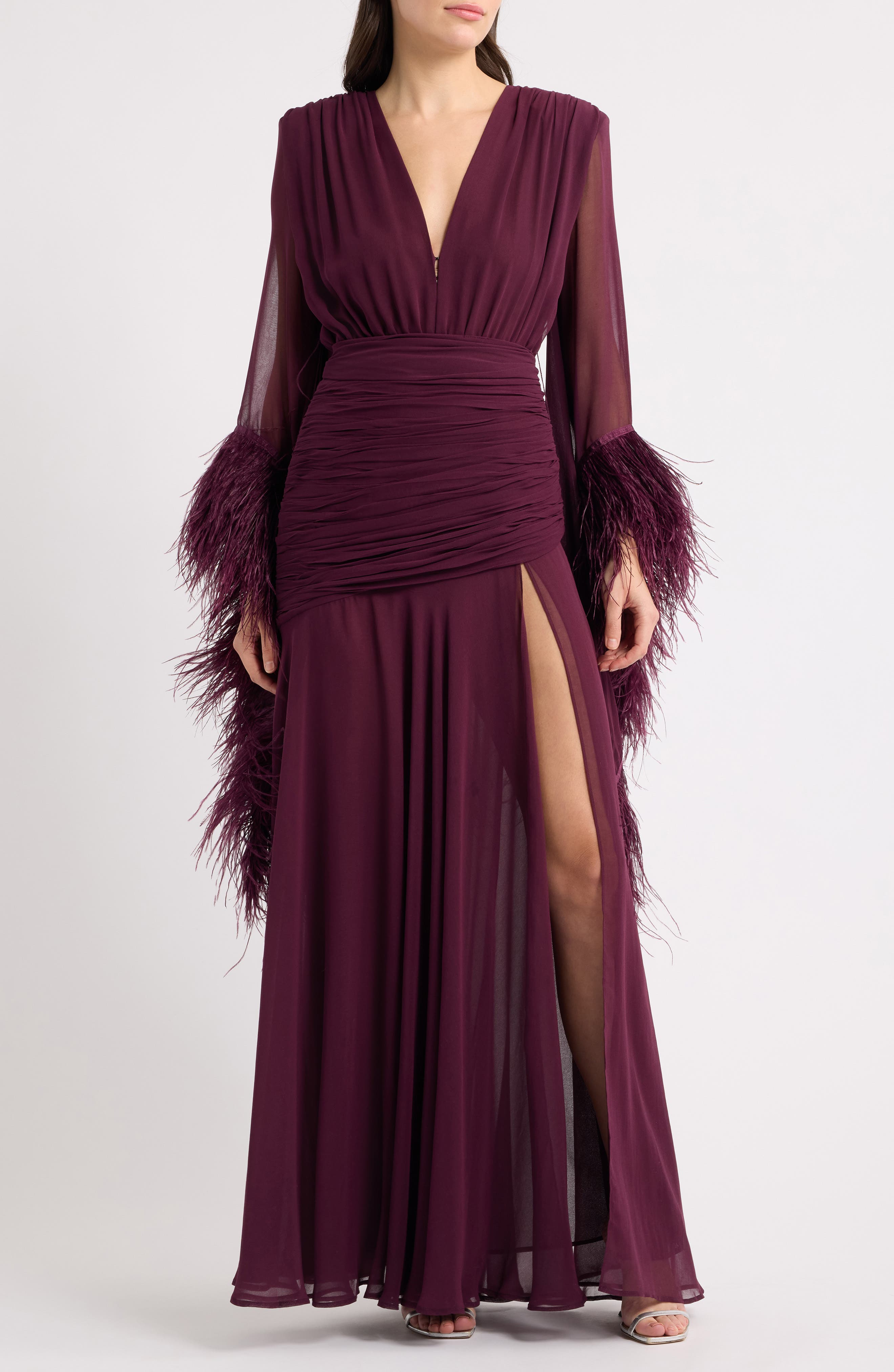 selected BURGUNDY