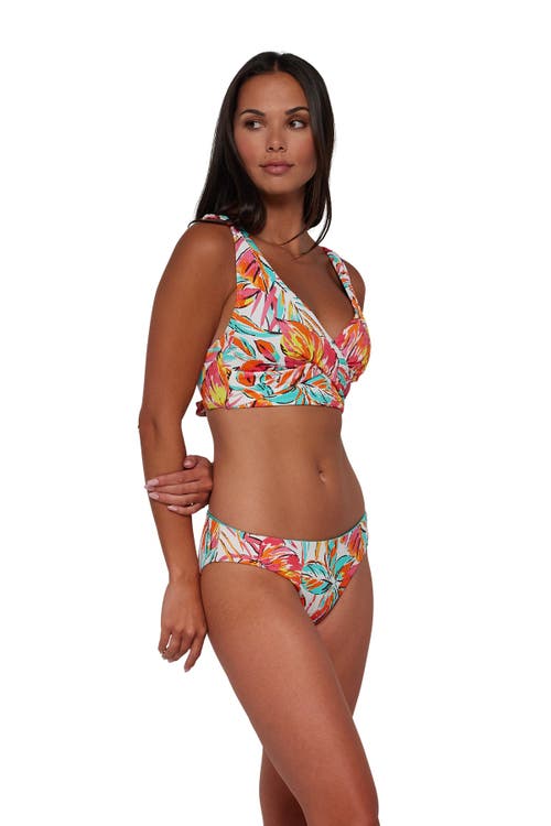 Sunsets Alana Reversible Hipster Bikini Swim Bottoms In Multi