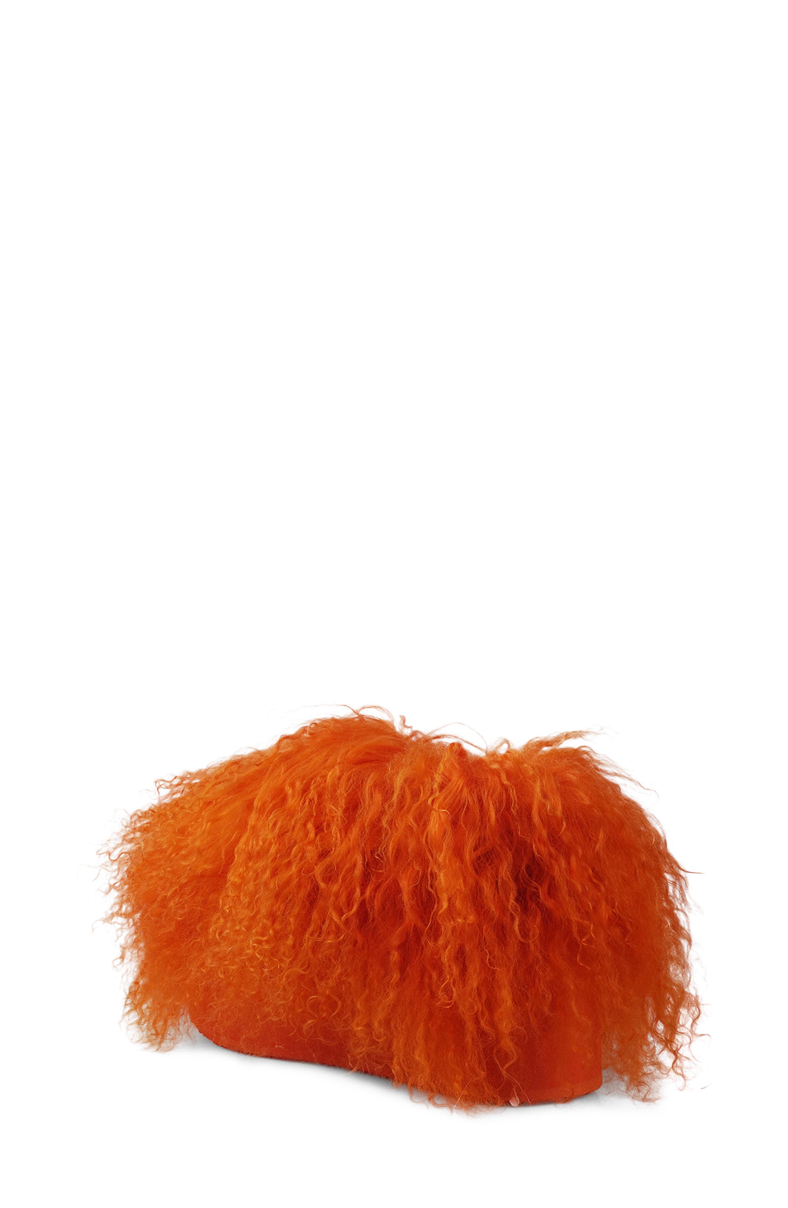 Eliza Genuine Shearling Bootie, Alternate, color, ORNGE