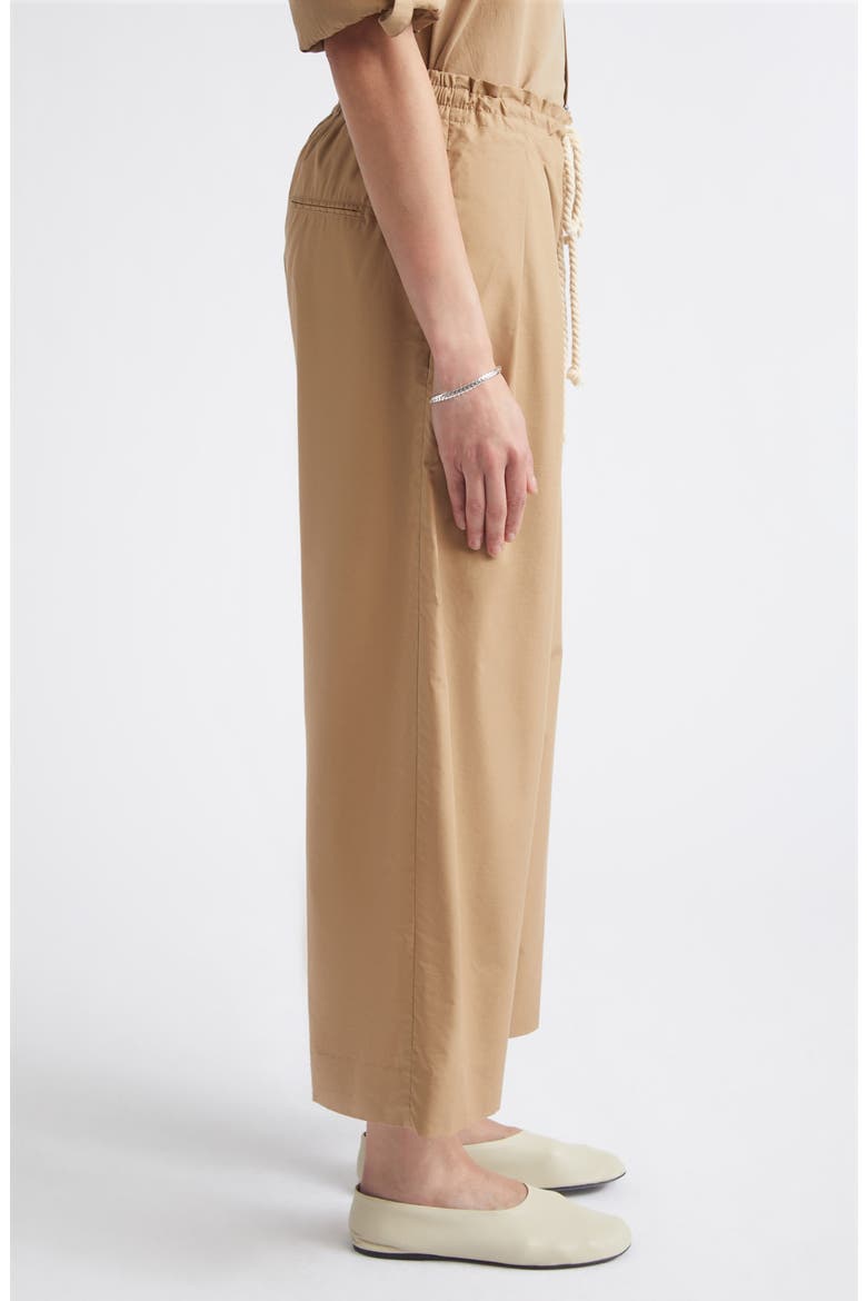 Organic Cotton Balloon Drawstring Pants, Alternate, color, WALNUT
