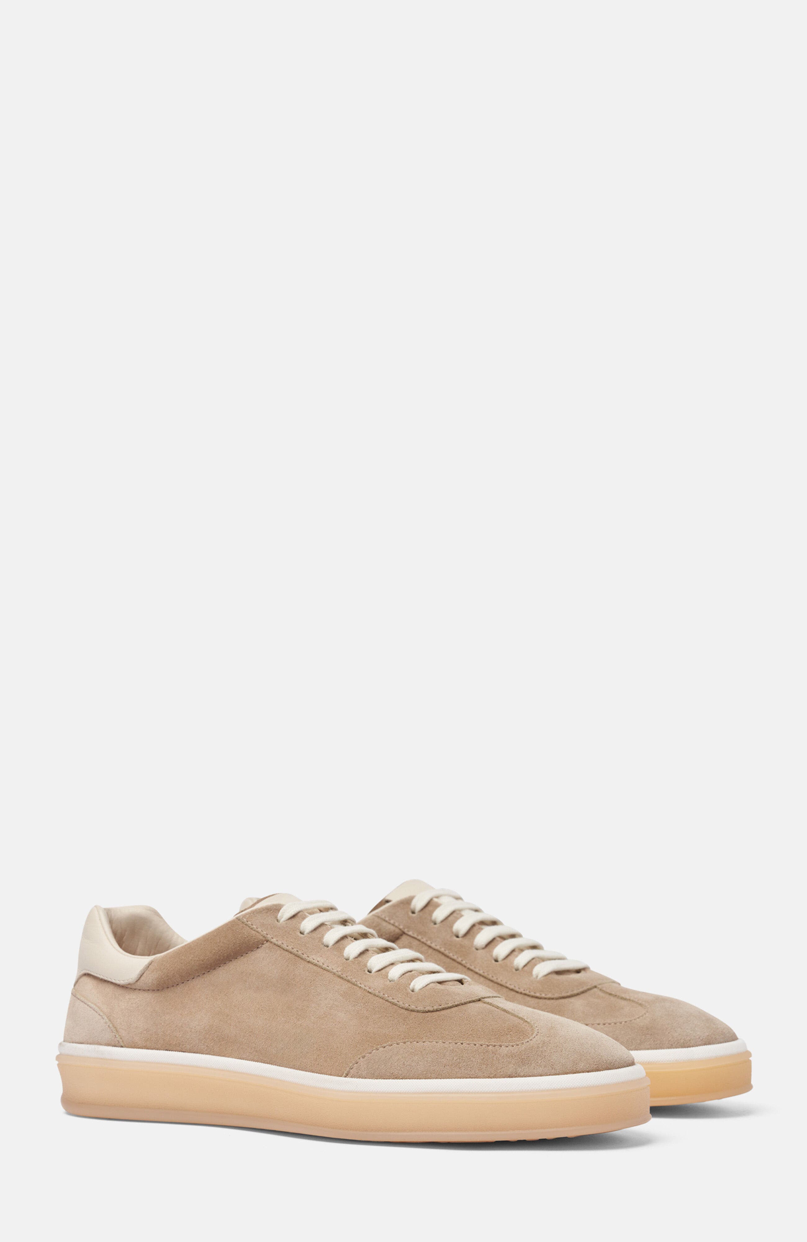 SCAROSSO Mattia Sneakers, Main, color, Taupe - Suede