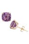  Yellow Gold/ Purple Garnet