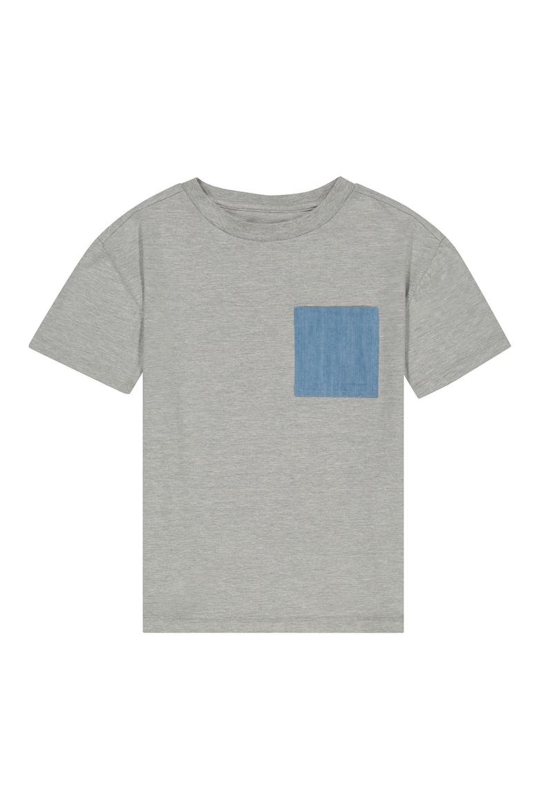 Pocket Tee, Main, color, HEATHER GREY