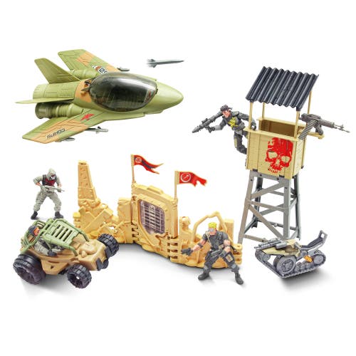 Lanard The Corps! Mission Terrain Battle 4 Posable Action Figures, 3+ in Multicolored  product