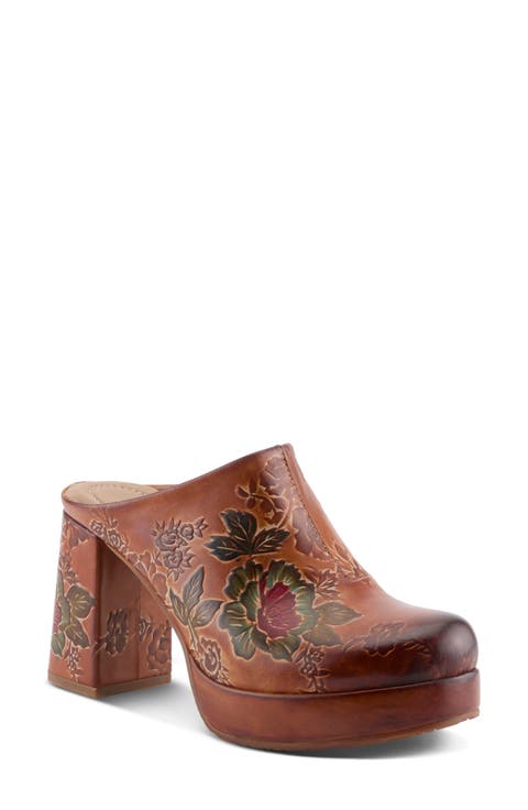Skyhigh Leather Platform Mule