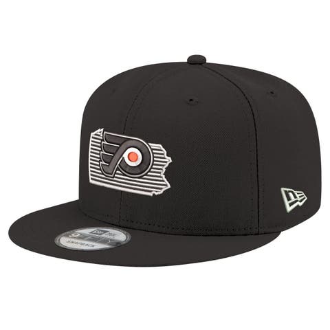 Men's New Era Black Philadelphia Flyers State Pride 9FIFTY Snapback Hat