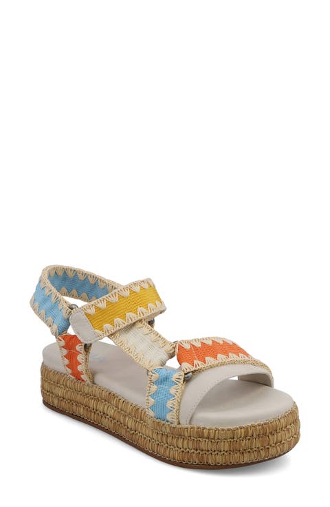 Malti Quarter Strap Platform Sandal (Women)