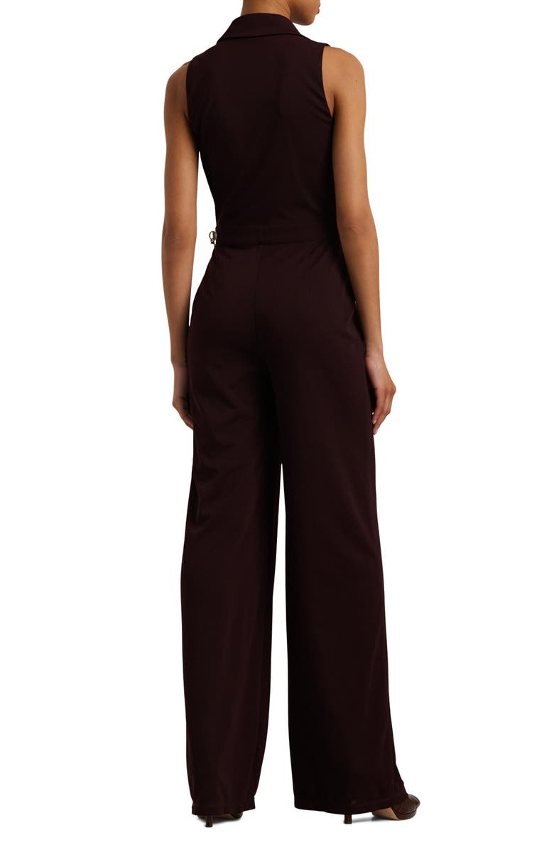 Lauren Ralph Lauren Stretch Matte Jersey Jumpsuit, Alternate, color,