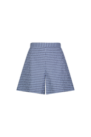 Lela Rose Checked Seersucker Short