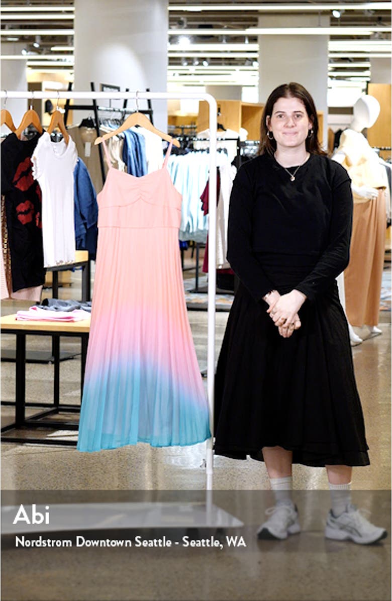 Kids' Pleated Chiffon Dress, sales video thumbnail