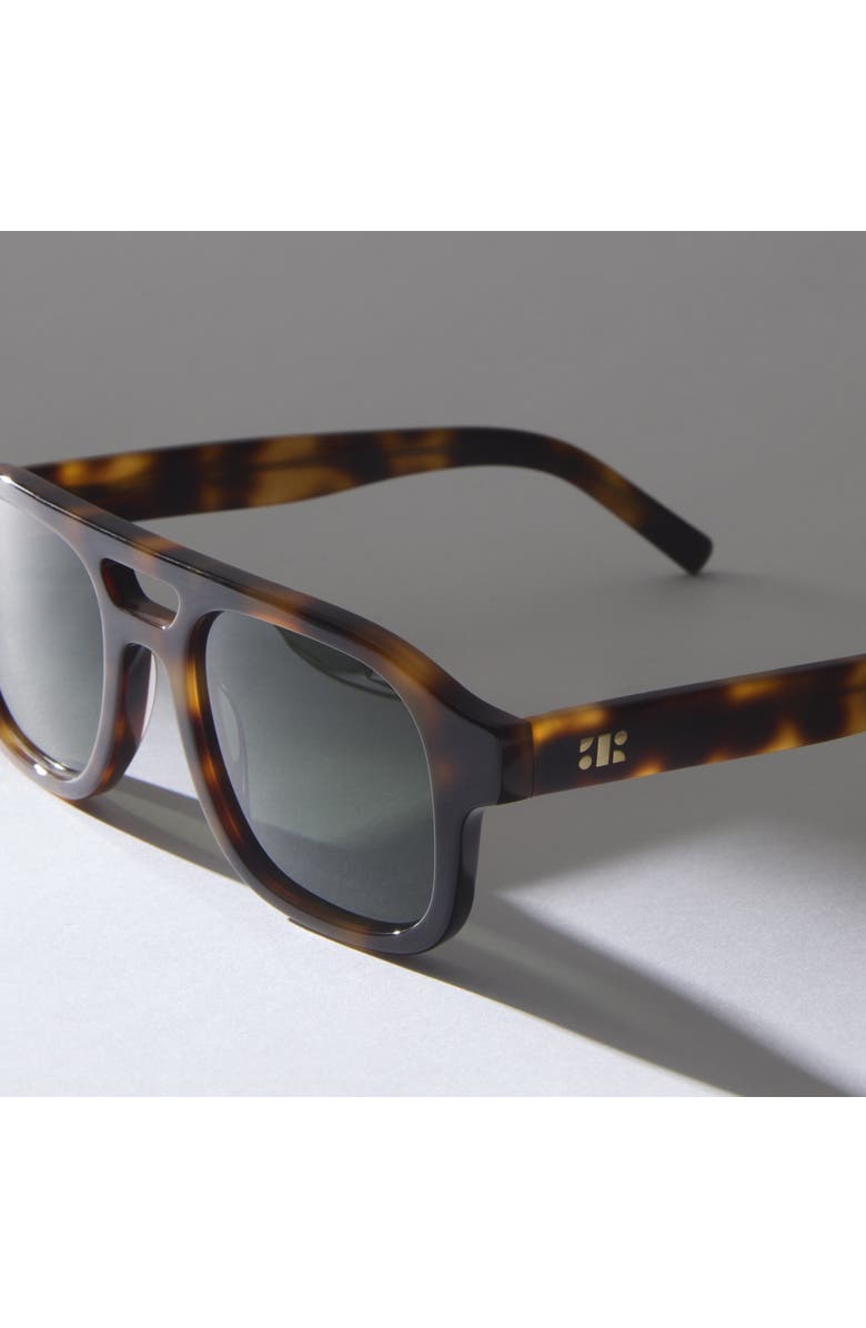 French Kiwis Eyewear Lenny Sunglasses, Alternate, color, Black