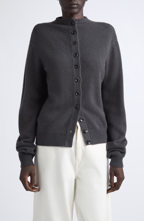 Reversible Buttoned Cashmere Sweater