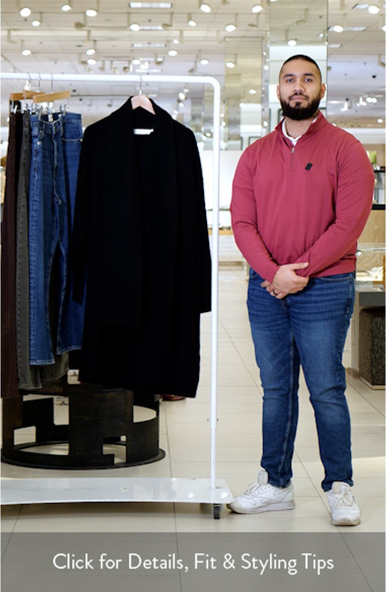 Noemi Scarf Longline Cardigan, sales video thumbnail