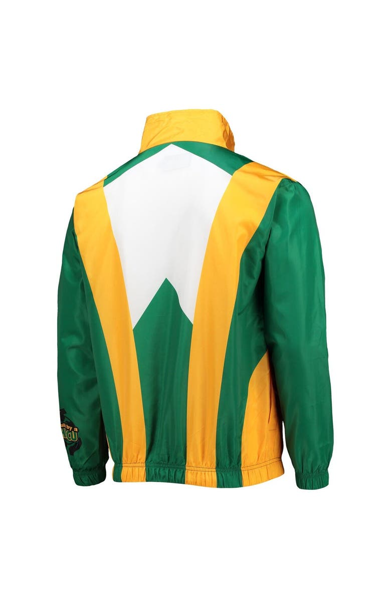 TONES OF MELANIN Men's Tones of Melanin Green Norfolk State Spartans Anorak Full-Zip Jacket, Alternate, color, 