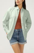 Silver Jeans Co. Denim Button-Up Beach Shirt