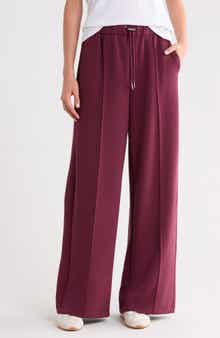 Pull-On Wide Leg Pants