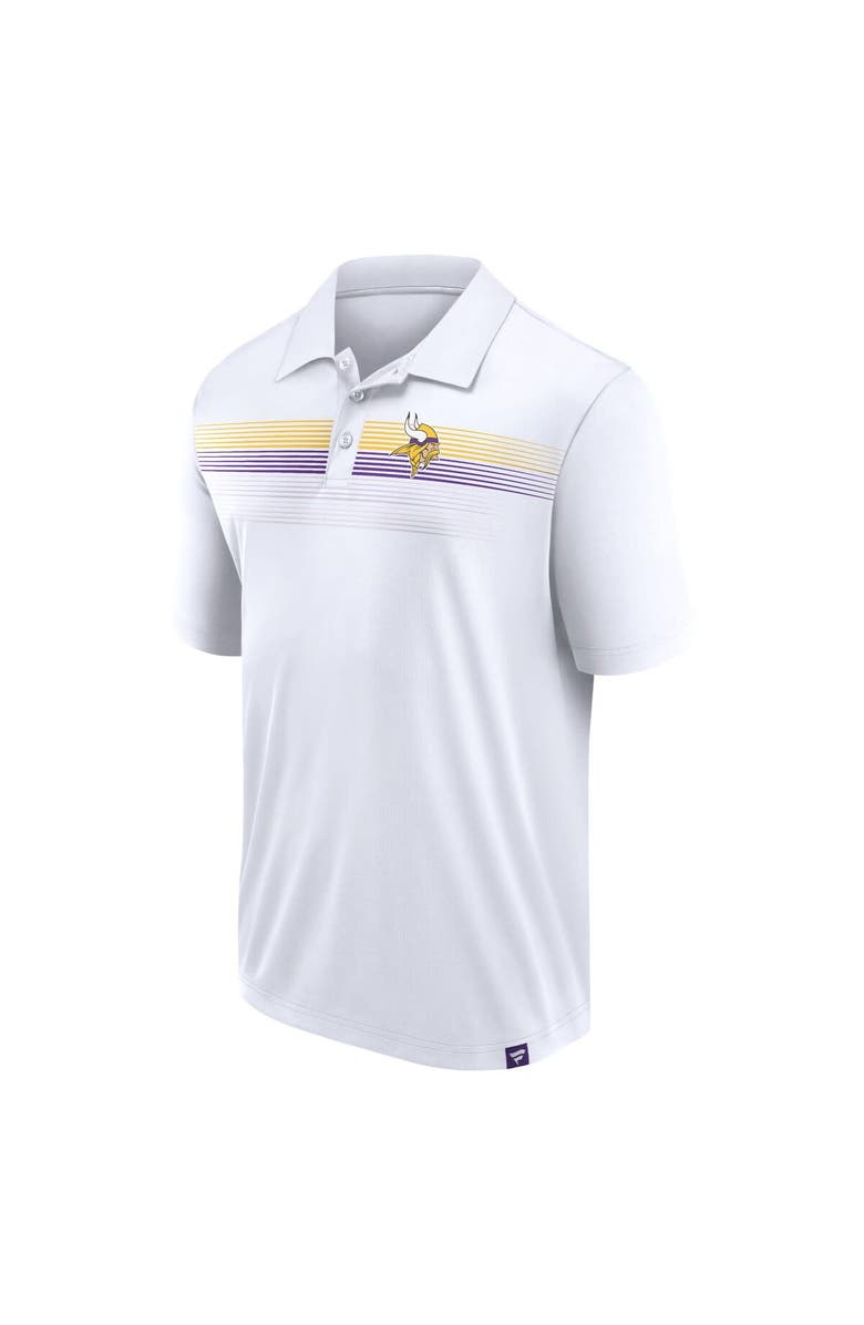 FANATICS Men's Fanatics Branded White Minnesota Vikings Victory For Us Interlock Polo, Alternate, color, White