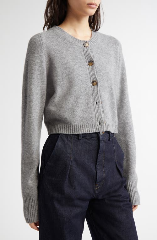 LOULOU STUDIO LOULOU DE SAISON ZEPHIR CROP CASHMERE CARDIGAN
