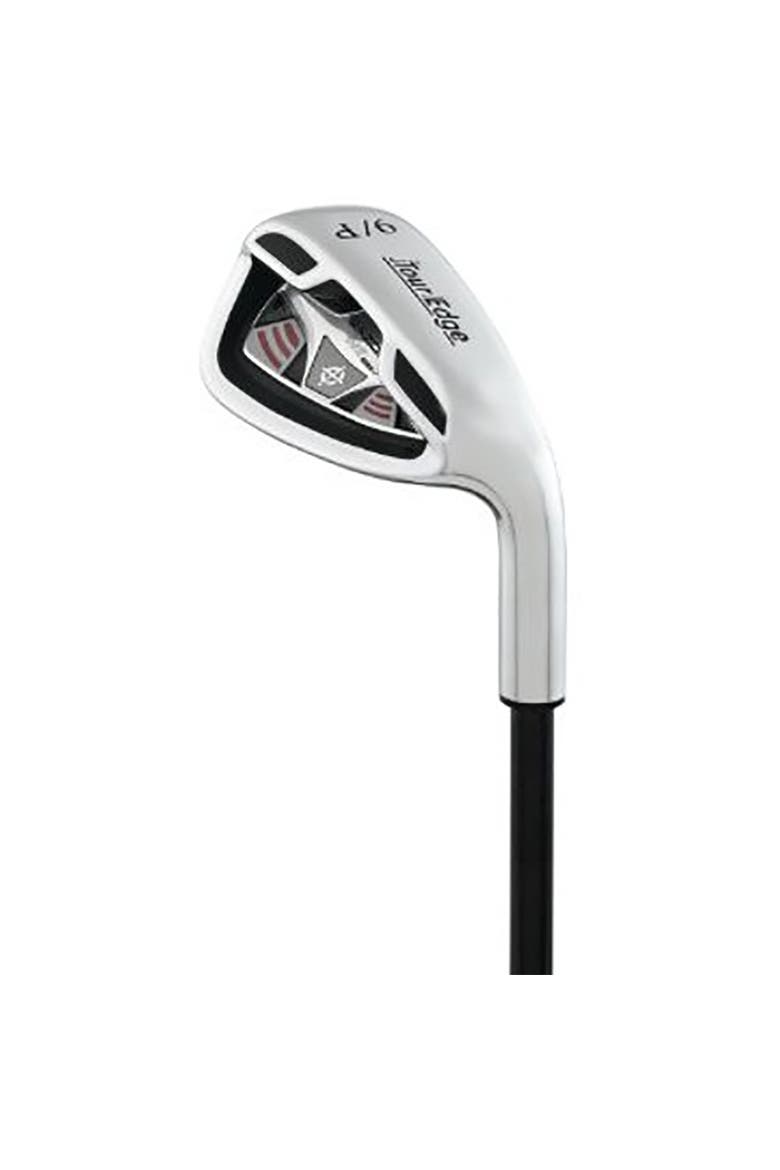 HT Max-J Junior Red Right Hand Irons - 5-8 / 9/PW, Main, color, Black
