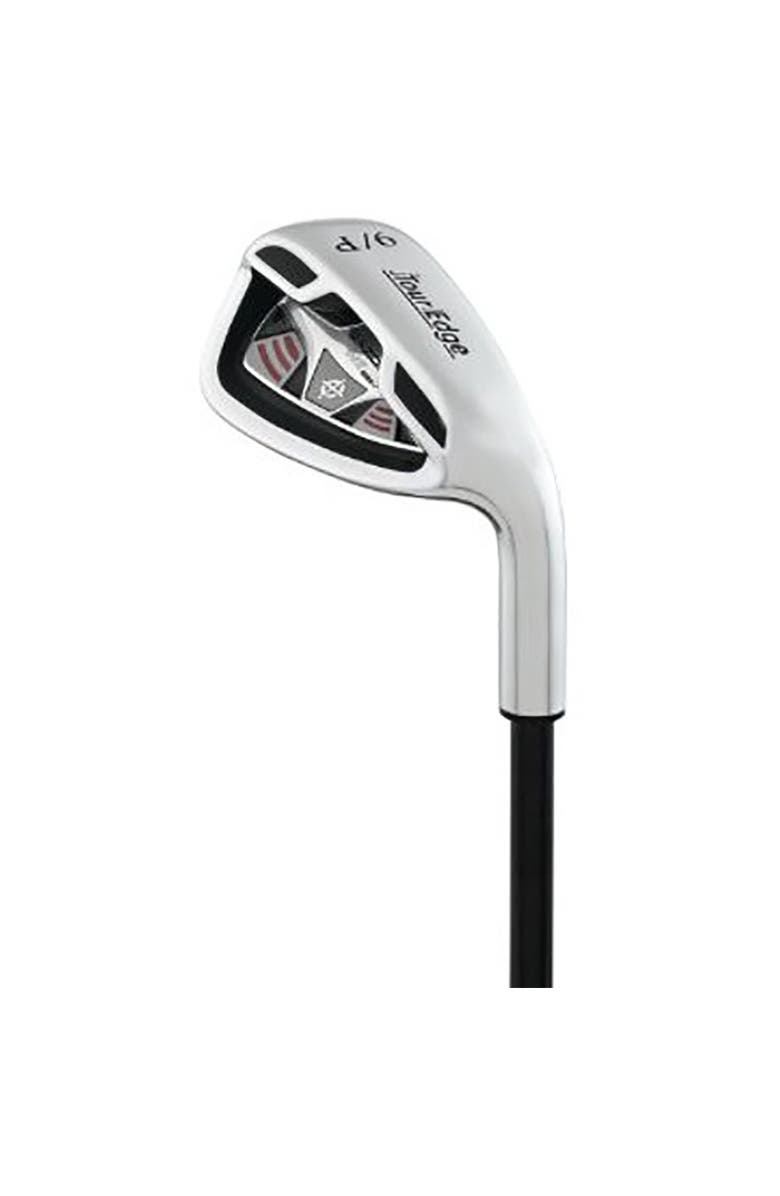 Tour Edge HT Max-J Junior Red Right Hand Irons - 5-8 / 9/PW, Main, color, Black