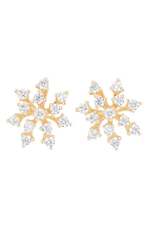 Luminus Small Diamond Earrings