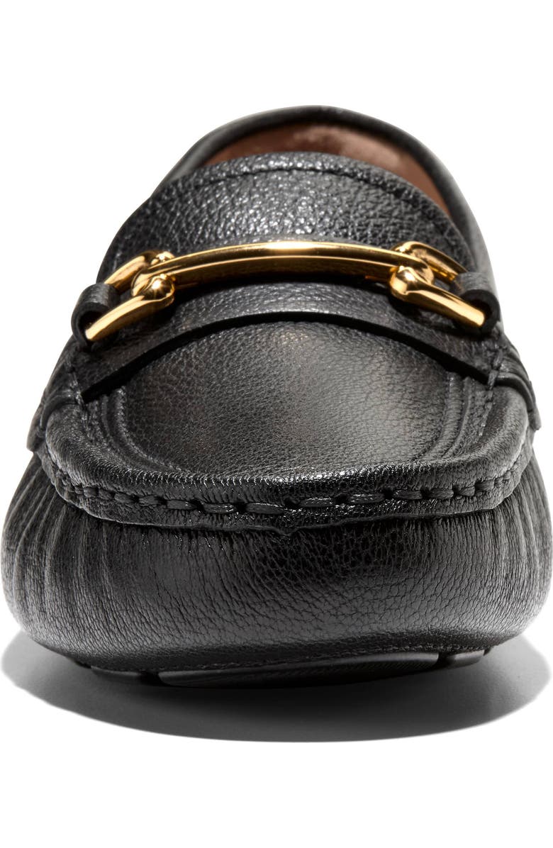 Cole Haan Emeryn Horsebit Driver Loafer, Alternate, color, Black Leather