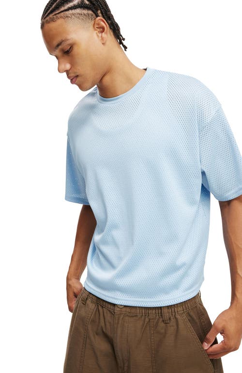 COTTON ON CROPPED FIT MESH T-SHIRT 