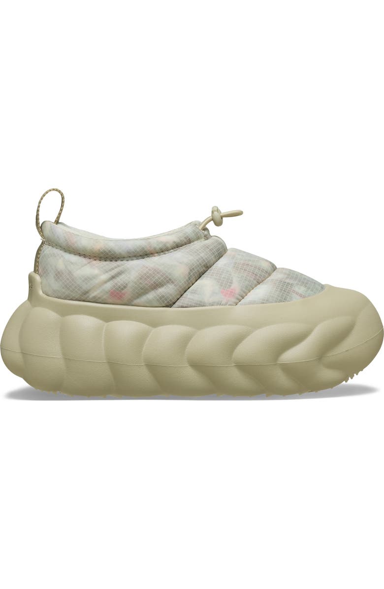 CROCS Overpuff Shorty Clog, Alternate, color, White