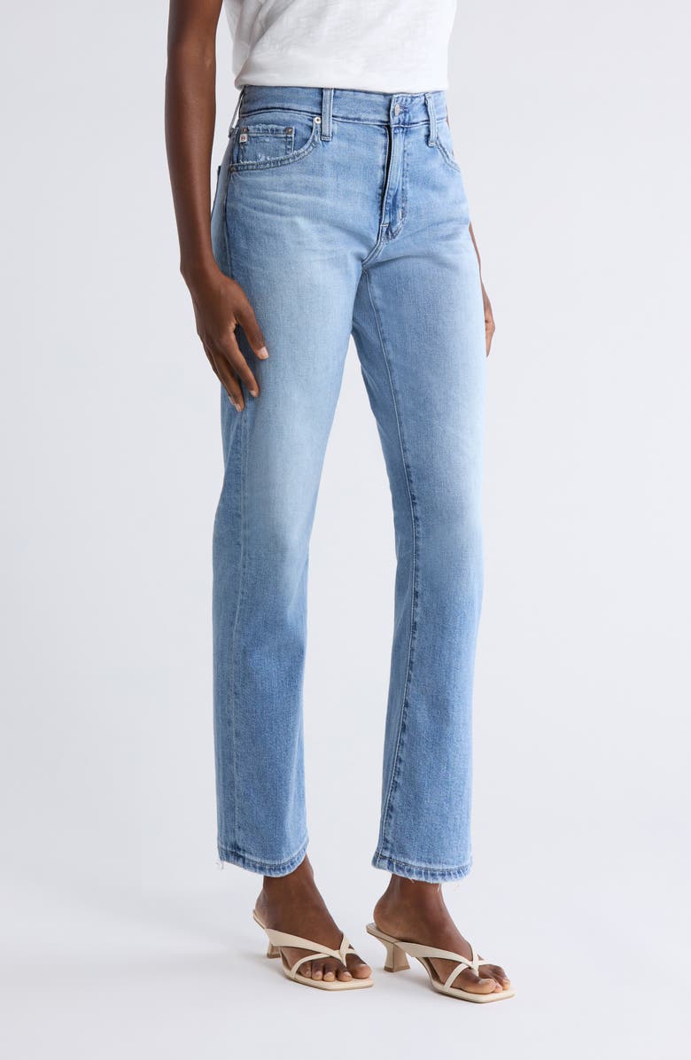 AG Ex-Boyfriend Mid Rise Slouchy Slim Jeans, Alternate, color, 12 Years Odyssey