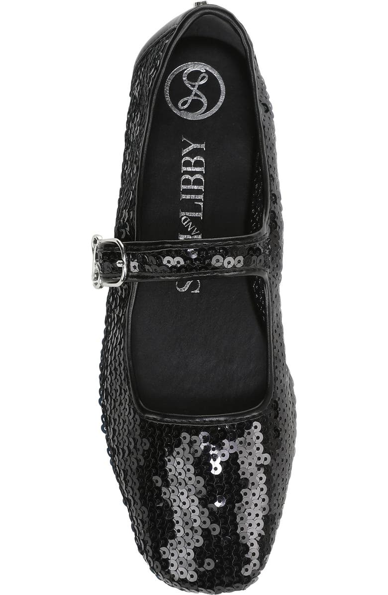 SAM & LIBBY Fredi Mary Jane Flat, Alternate, color, Black