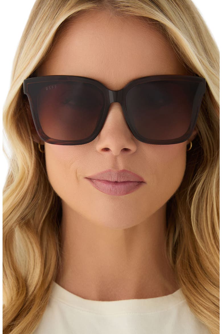 Meredith II 59mm Square Sunglasses, Alternate, color, SEQUOIA TORTOISE / BROWN